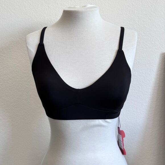 NWT Yitty Smoothed Reality Plunge Bra in Black Size Small - Picture 1 of 5